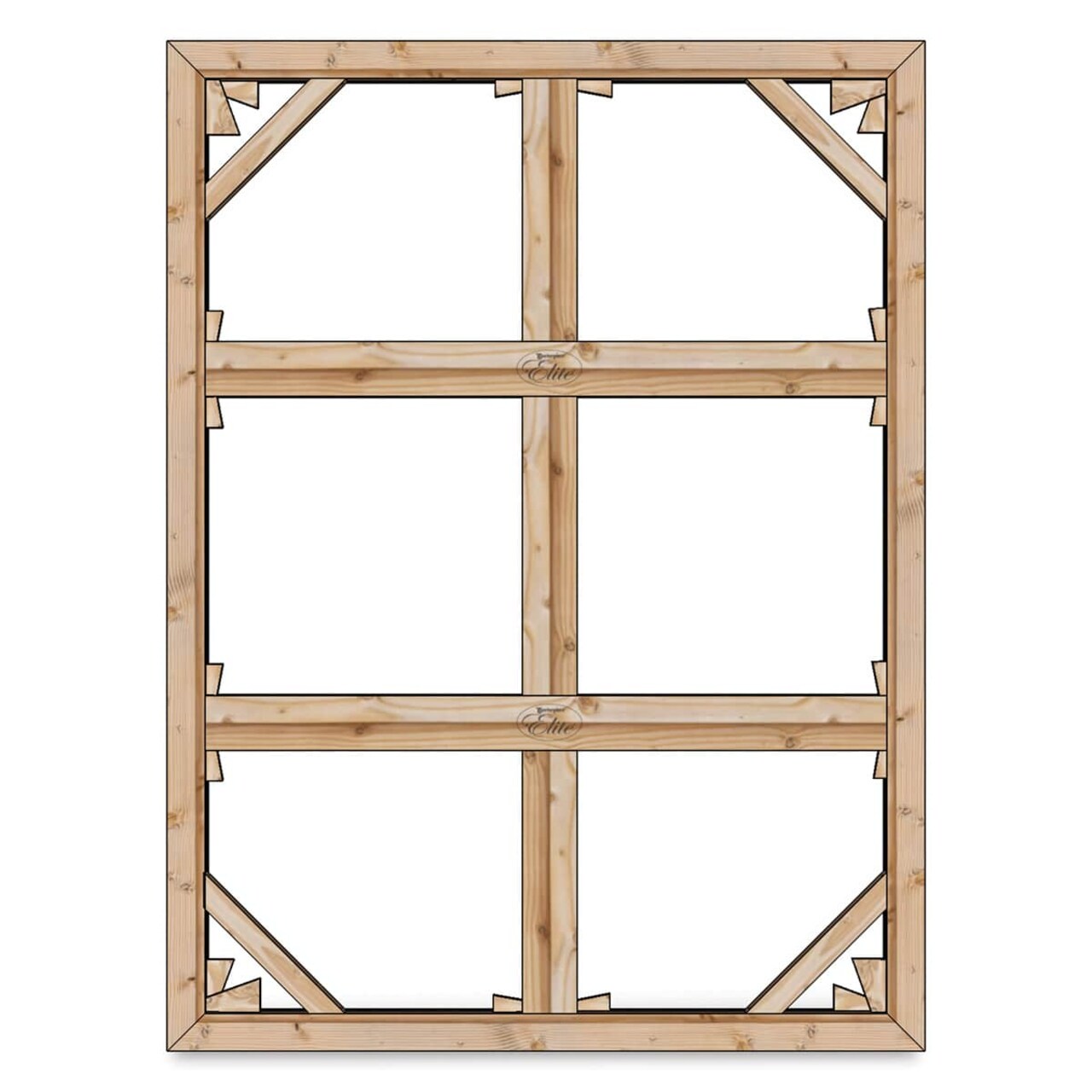 Masterpiece B2 Stretcher Kit with Braces - 60" x 72", With Brace